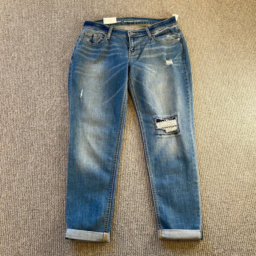 Brand New Denim Boyfriend Skinny